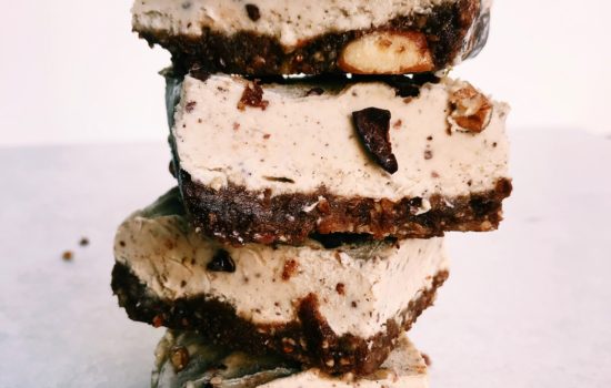 Mint Chip Cashew Cream Bars