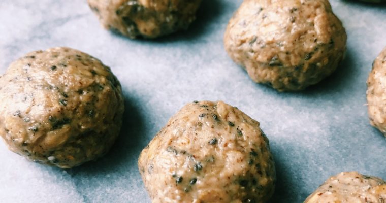Sprouted Vanilla Tahini Balls
